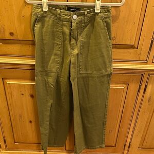 Who what wear Green Wide-Leg Pants